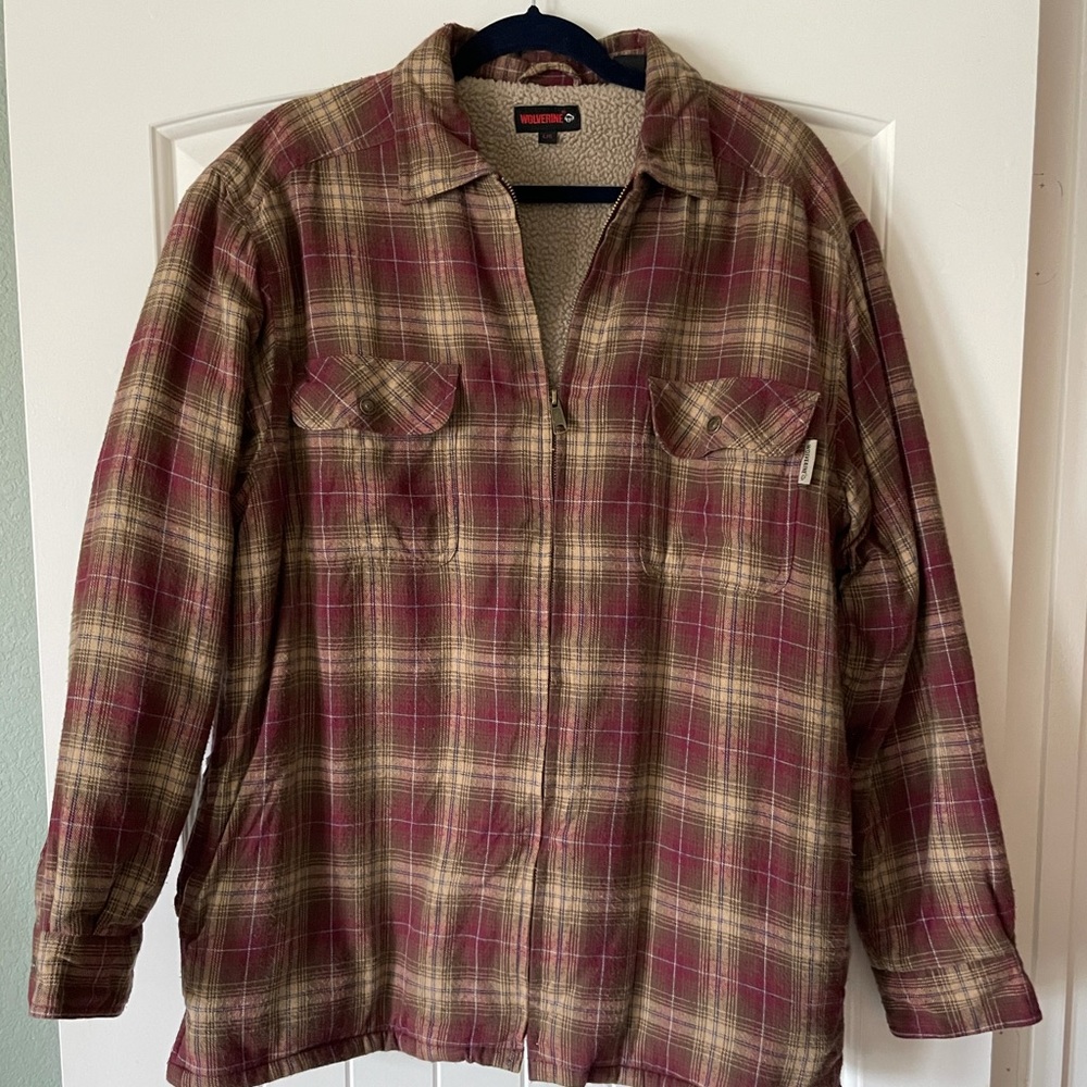 Men’s Sherpa Jacket Size L